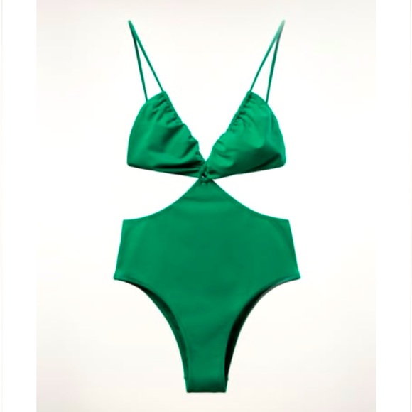 Zara Swim Zara Cut Out Swimsuit Poshmark
